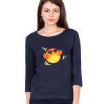 Cartoon-Bird-T-Shirt-Women-DudsOutfit