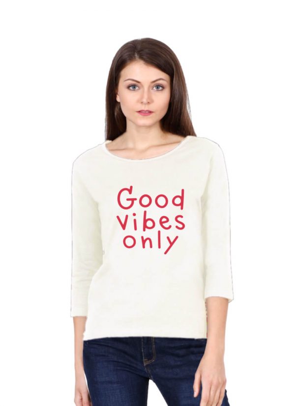 Good-Vibes-Only-T-Shirt-Women-DudsOutfit