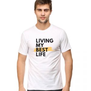 Living-My-Life-T-Shirt-Male-DudsOutfit